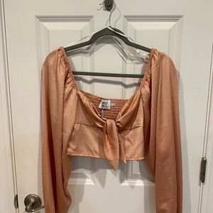 Light pink Princess Polly blouse size 6